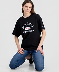 Champion Unisex Macy's 3-Star Graphic Short-Sleeve T-Shirt, Created for