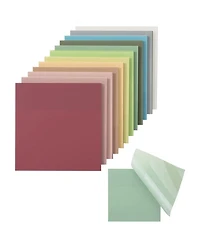 Mr. Pen Sticky Notes, 3”x3”, 12 Pads, Transparent Sticky Notes,