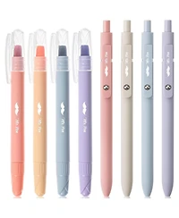 Mr. Pen Bible Highlighter and Pens, 8 Pack, Pastel Barrel, Gel