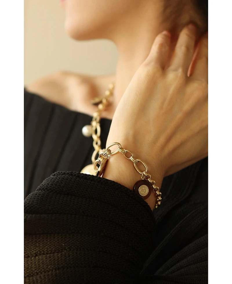 Retro Chic Retro Coin Bracelet