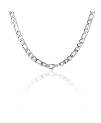 Lucky Brand Men s Figaro Chain Necklace, Silver Tone 22'' Links