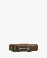 Mango Men's Suede Leather Belt