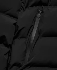 Mango Men's Waterproof Hood Puffer Coat