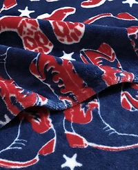 Wrangler Americana Printed Ultra Soft Plush Fleece Throw, 50" x 70"