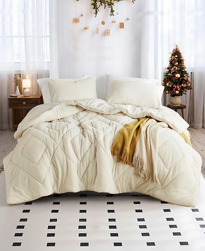 510 Design Kyla Double Diamond Quilted Teddy 2-Pc. Comforter Set, Twin/Twin Xl