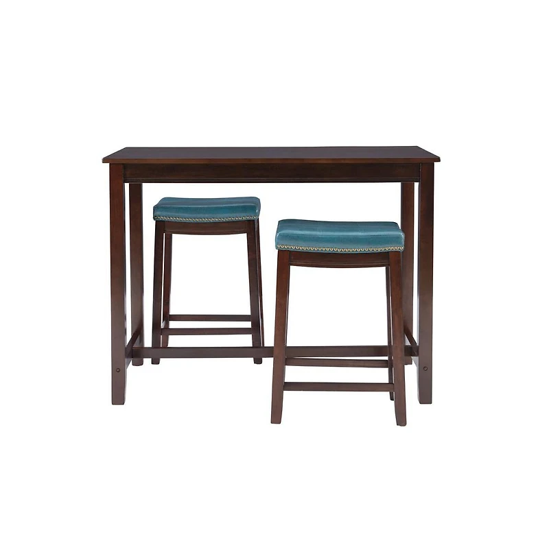 Linon Claridge 3Pc Counter Set