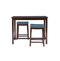 Linon Claridge 3Pc Counter Set