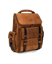 Velez Archaeology Men Backpack in Vintage Leather