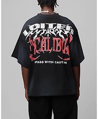 Loiter Men's Faded Print Flannel T-Shirt