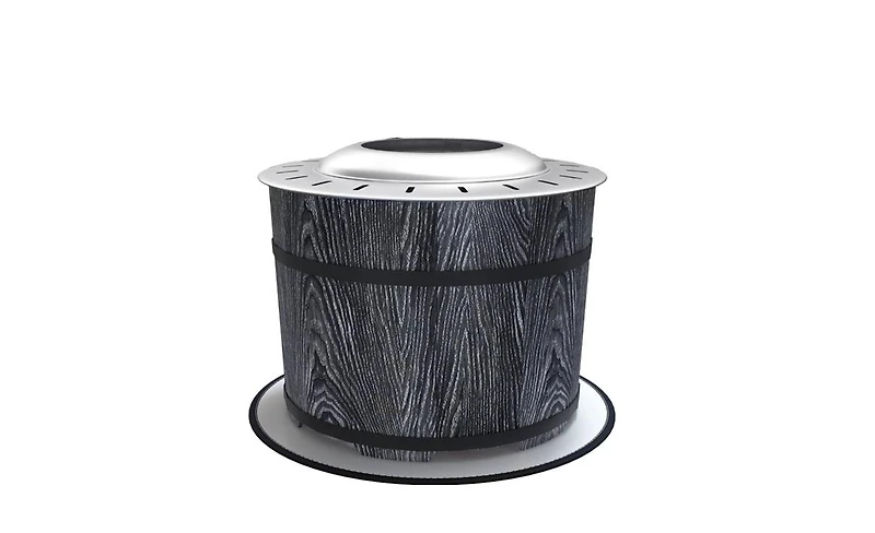 Slickblue Round Outdoor Fire Pit for Patio, Backyard, or Outdoor Entertaining