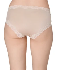 Maidenform Women's Everyday Pretty Cheeky Low Rise Hipster Panty