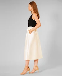 julia jordan Women's Sleeveless Square Neck Dress