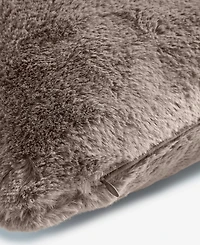 Hotel Collection Rabbit Faux-Fur Decorative Pillow, 20" x