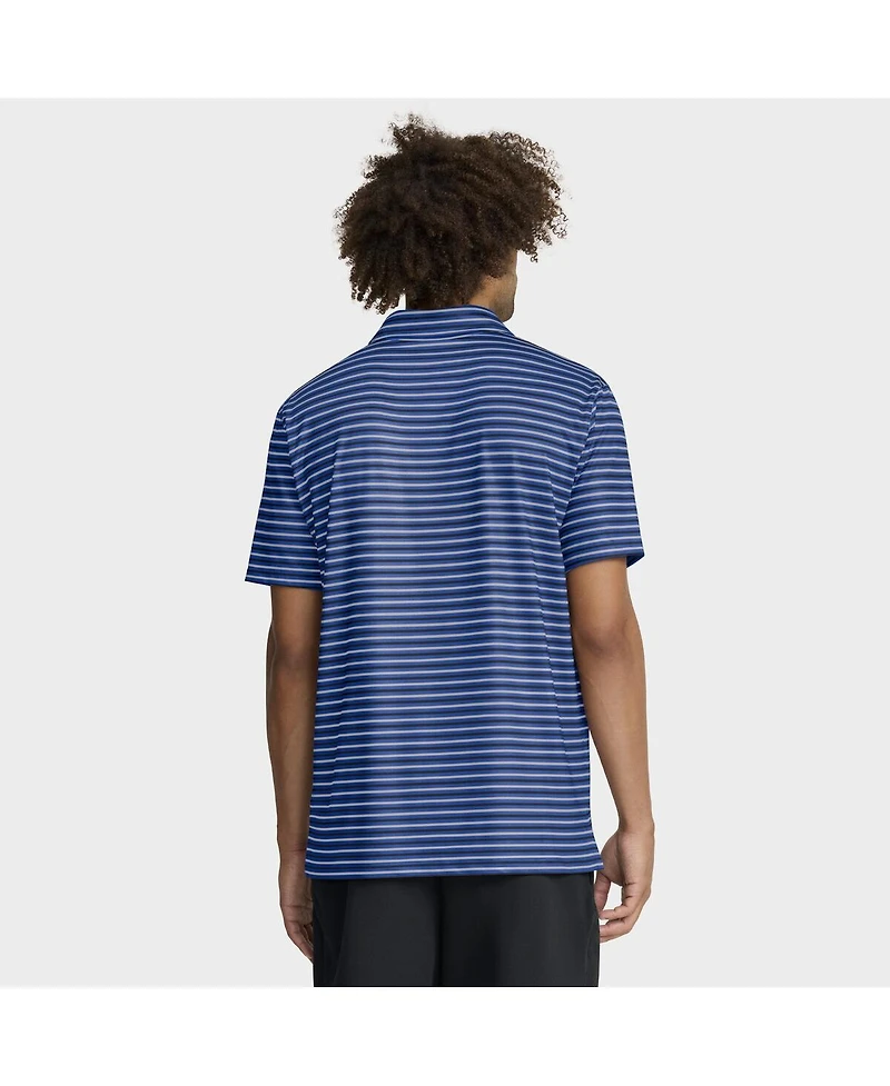 Nike Men's Royal Duke Blue Devils 2025 Coaches Premium Tour Stripe Dri-fit Polo Shirt