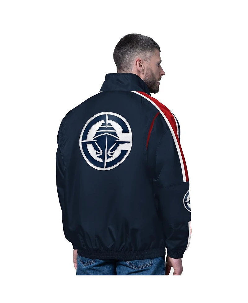 Starter Men's Navy La Clippers Freestyle Lightweight Full-Zip Jacket