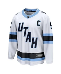 Fanatics Men's Clayton Keller White Utah Mammoth Away Breakaway Player Jersey