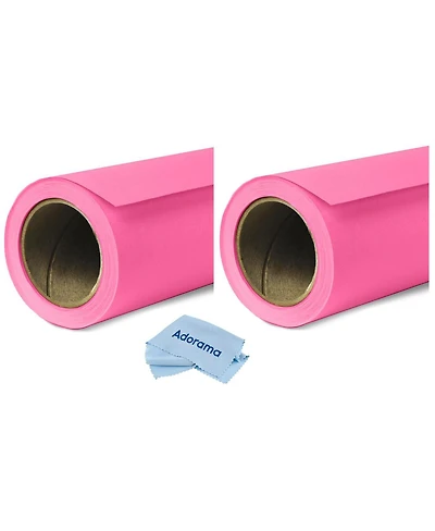 Savage Widetone 86" x 36' 2-Pack with Microfiber Cleaning Cloth Seamless Background Paper