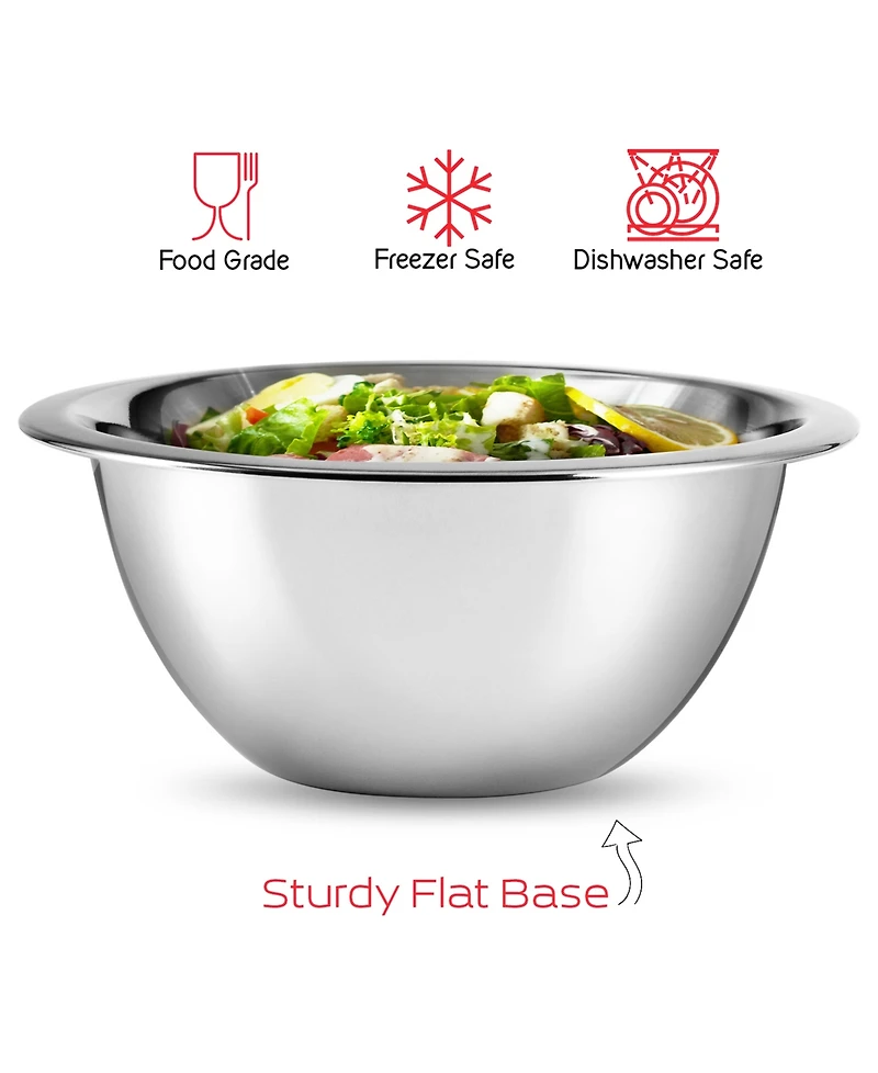 Nestl Stainless Steel 14-Pc. Mixing Bowls Measuring Cup Set