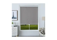 Shadisfy Polyester Hudson Blackout Roller Shade 34x72" Pepper