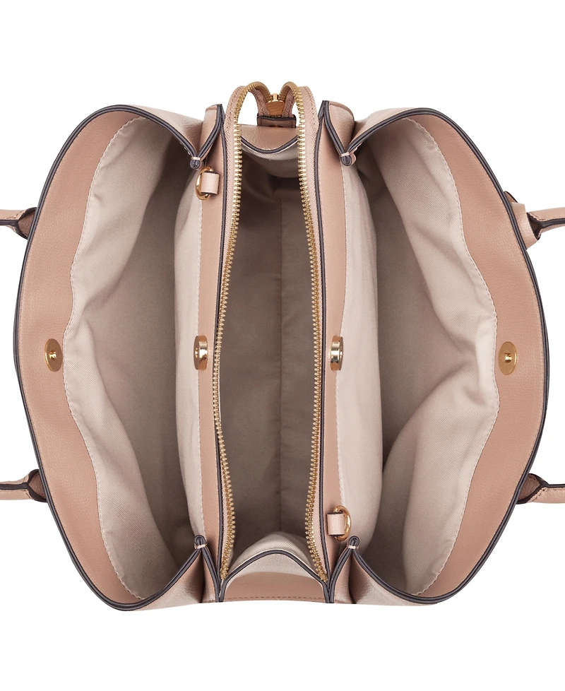 Nine West Kyrie Triple Compartment Satchel Bag