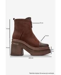 Prologue Shoes Women Ardenne Platform Zip Boot