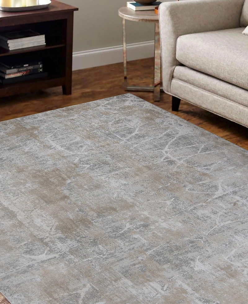 Mink Home Alloy All342 3' x 5' Area Rug