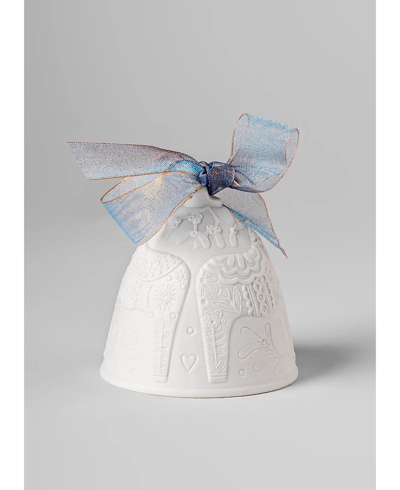 Lladro 2025 Christmas Bell Ornament