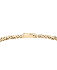 Macy's Diamond Tennis Bracelet (2 ct. t.w.) in 10k Yellow Gold Over Sterling Silver