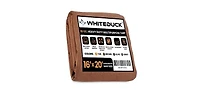 White Duck Outdoors 18 oz. Canvas Tarp 16x20 Brown