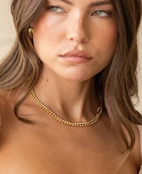 brook & york Elodie Tennis Necklace