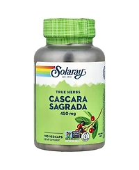 Solaray Cascara Sagrada True Herbs 450 mg