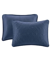 Madison Park Quebec Open Corner Pleated Quilted Bedspread