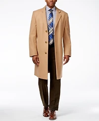 London Fog Men Signature Wool-Blend Overcoat