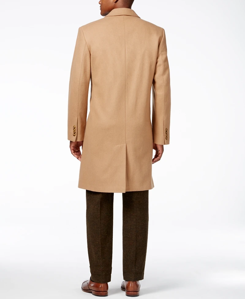 London Fog Men Signature Wool-Blend Overcoat