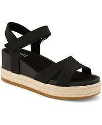 Toms Women's Alana Open Toe Wedge Sandals