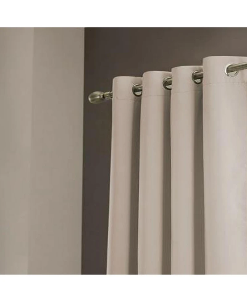 Olivia Gray Anchorage Blackout Grommet Single Curtan Panel - 54" x 90", Ivory