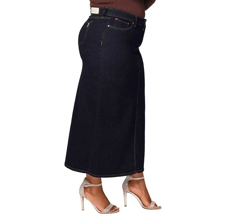 Slink Jeans Women's Denim Maxi Skirt