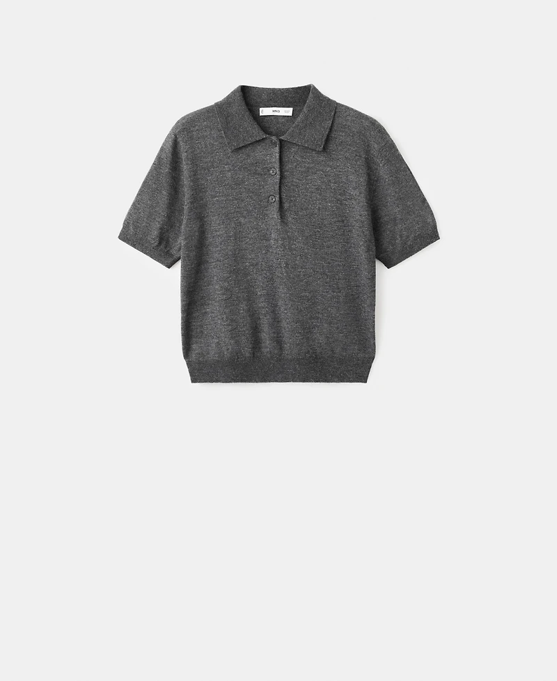 Mango Women's Polo Neck Sweater