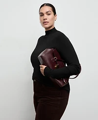 Mango Women's Perkins Neck Fitted Sweater