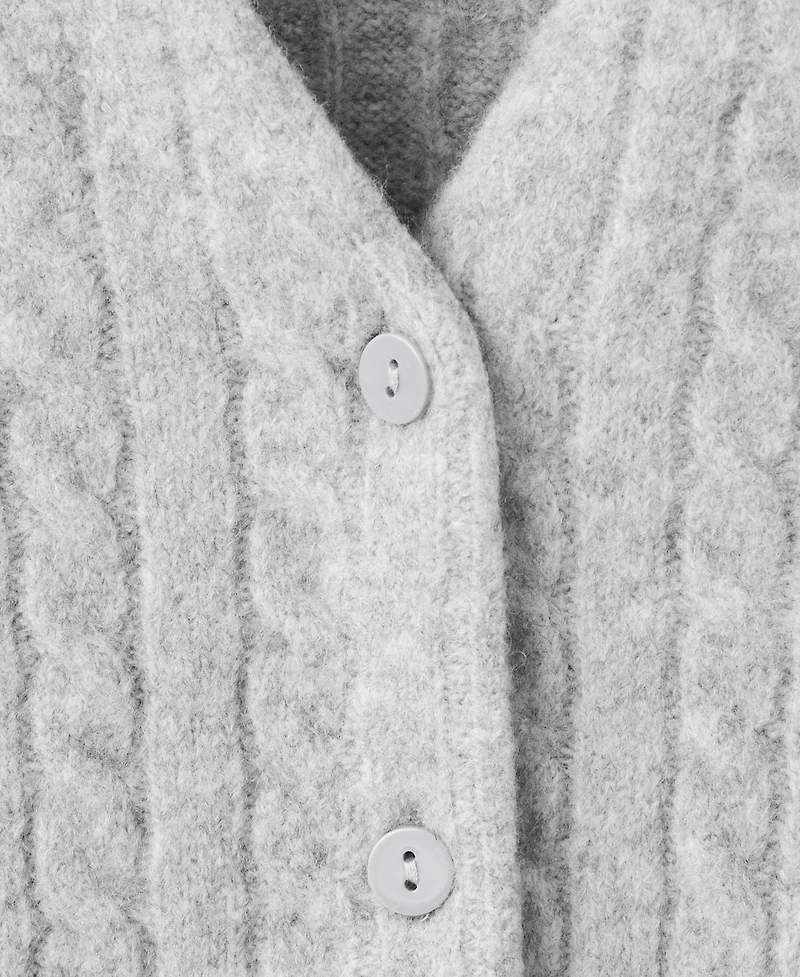 Mango Women's Knitted Braided Cardigan