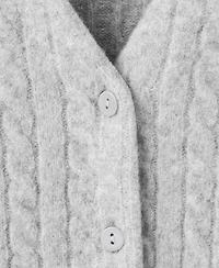 Mango Women's Knitted Braided Cardigan