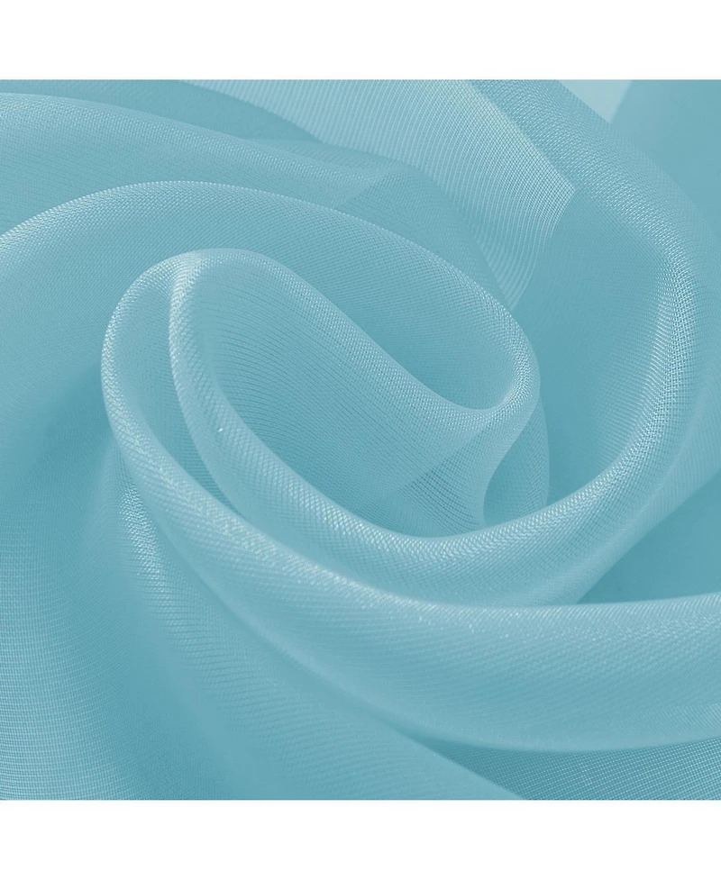 Rt Designers Collection Cara Grommet Curtain Panel for Windows, 54" x 84"