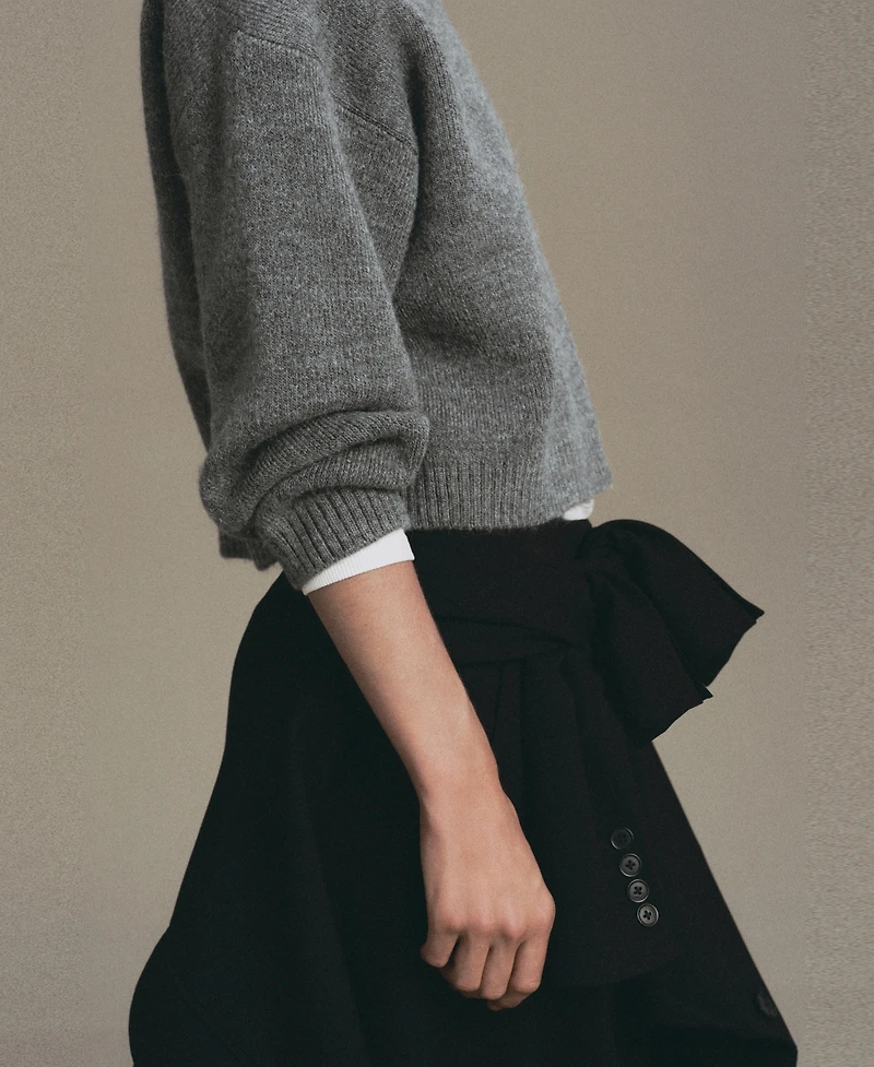 Mango Women's Medium-Knit Sweater