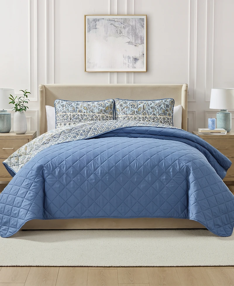 Seventh Studio Jambo Floral -Piece Quilt Set