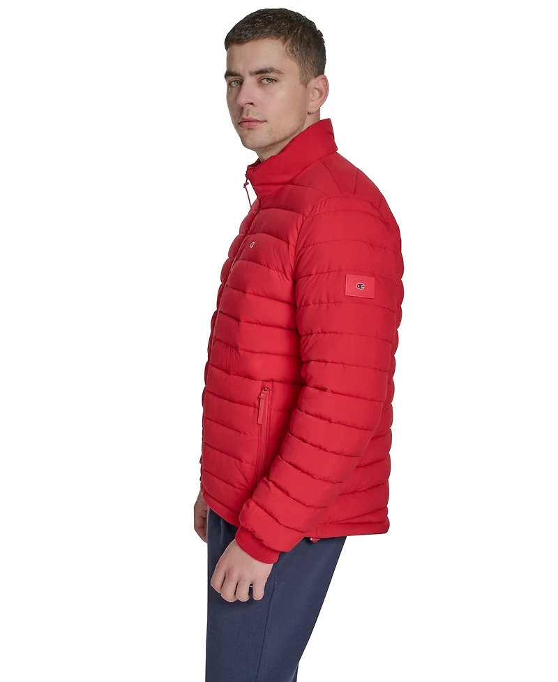 Champion Men's Quilted Long-Sleeve Jacket