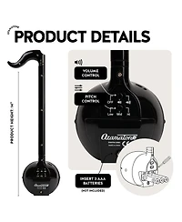 Otamatone Japanese Electronic Musical Toy Portable Music Synthesizer Educational Fun Gift for Children, Teens