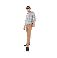 Campus Sutra Men's Multicolour Checkered Regular Fit Casual Shirt