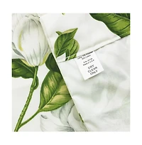 Ellis Curtain Whitfield Lined Scallop 3" Rod Pocket Valances for Windows 50" x 15" Clover