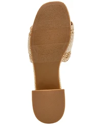 Dv Dolce Vita Women's Nillz Buckle Slide Low Block Heel Dress Sandals