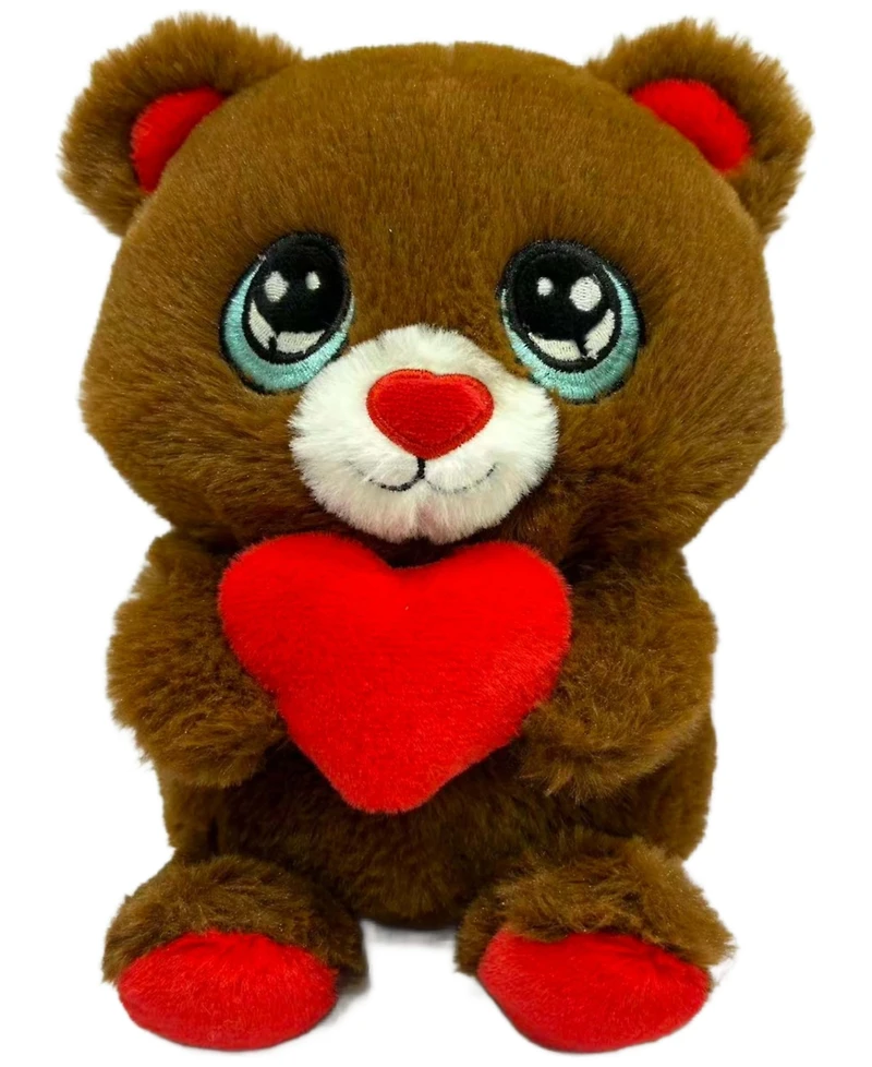 Wild Hippo Adopt-a-Bear Valentine's Plush Toy